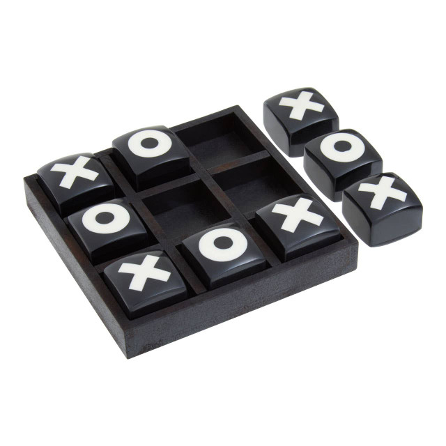 Premier Housewares Churchill Games Extra Small Black And White Noughts And Crosses