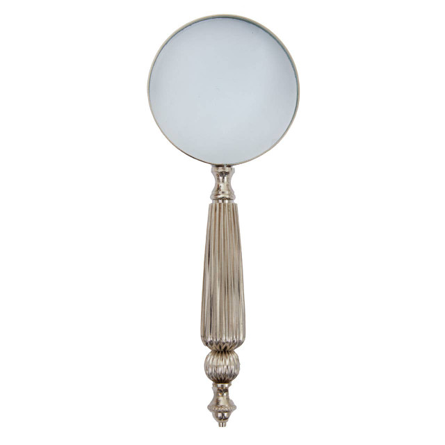 Premier Housewares Churchill Silver Finish Magnifying Glass