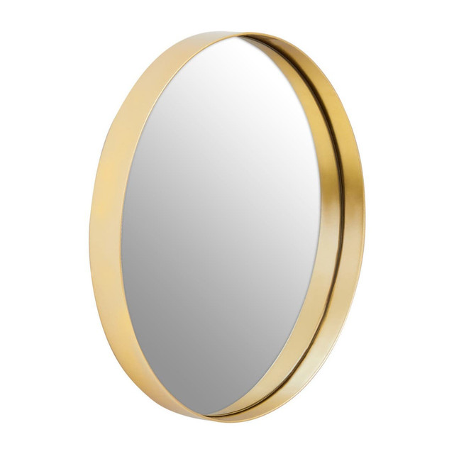 Premier Housewares Cindy Small Gold Finish Wall Mirror