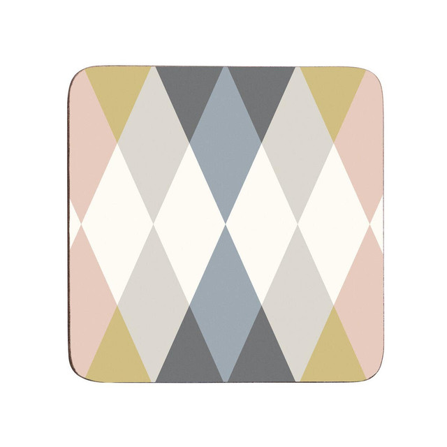 Premier Housewares Cirque Harlequin Set Of Four Coasters