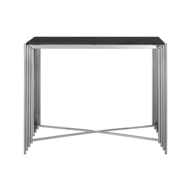 premier housewares Clarice Granite Top Console Table