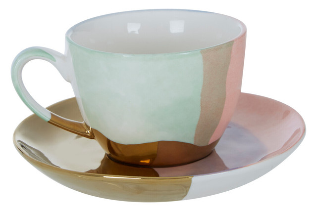 premier housewares Colour Of Paradise Cup And Saucer Set