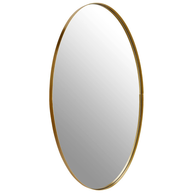 Premier Housewares Cora Wall Mirror With Gold Finish Frame