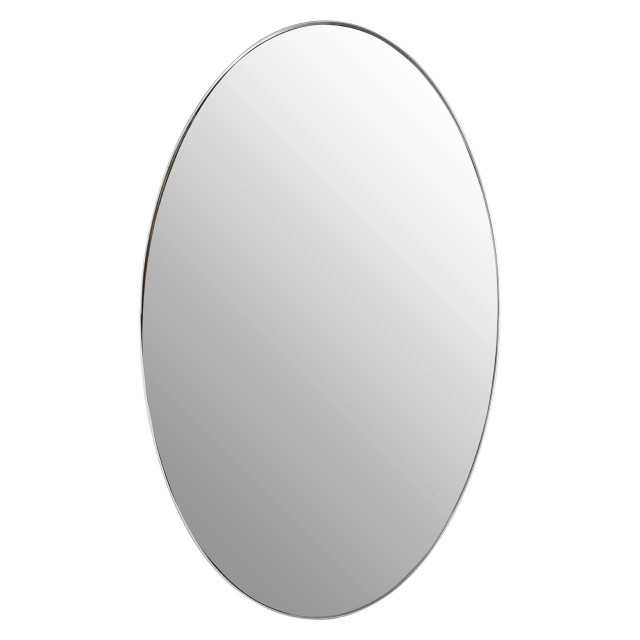 Premier Housewares Cora Wall Mirror With Silver Finish Frame