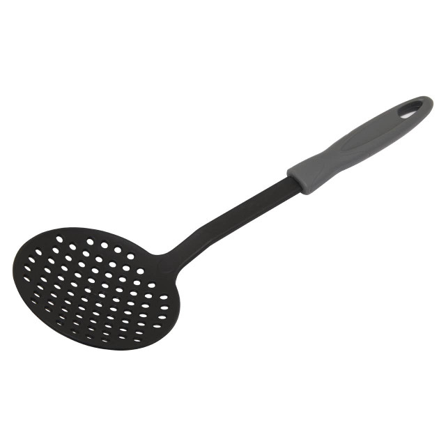 Premier Housewares Cordero Black Skimmer With Grey Handle