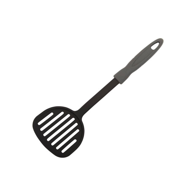 premier housewares Cordero Black Slotted Turner With Grey Handle