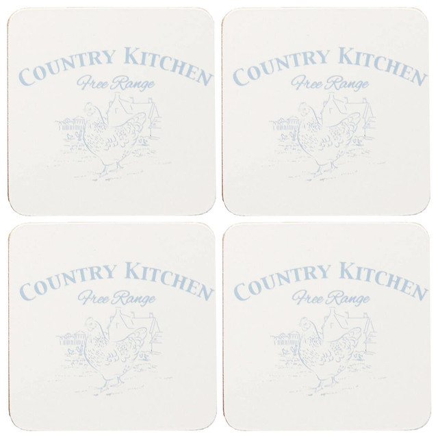 premier housewares Country Kitchen Set Of Four Cork Placemats
