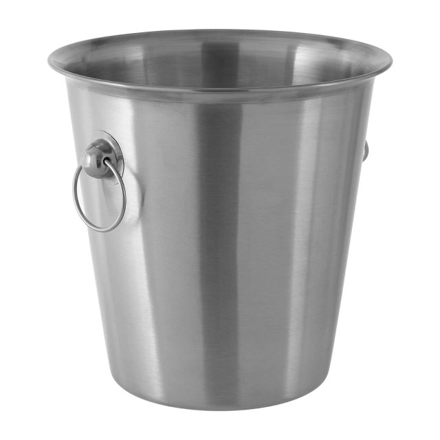 Premier Housewares Dakota Stainless Steel Brushed Finish Wine Bucket