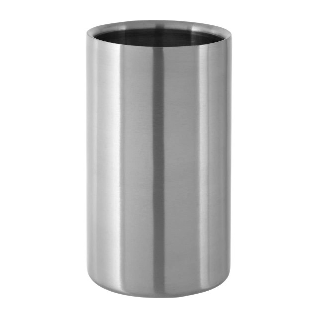 Premier Housewares Dakota Stainless Steel Brushed Finish Wine Cooler