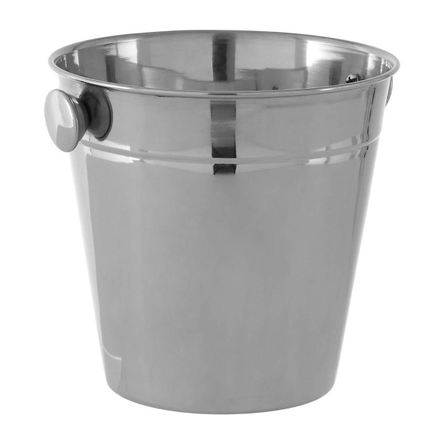 Premier Housewares Dakota Stainless Steel Shiny Finish Ice Bucket