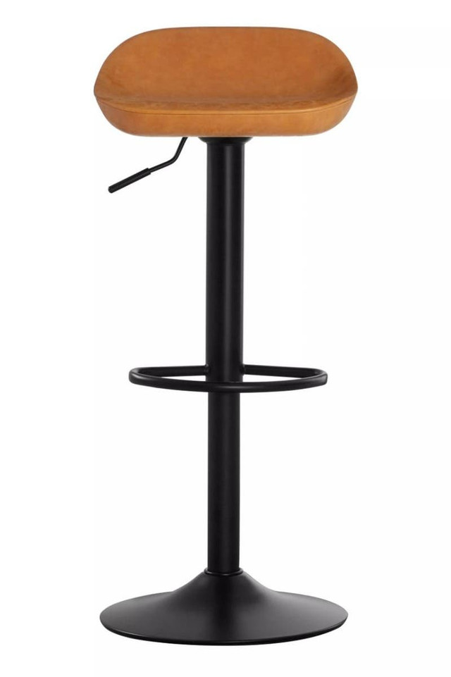 Premier Housewares Dalston Set Of Two Camel Bar Stools