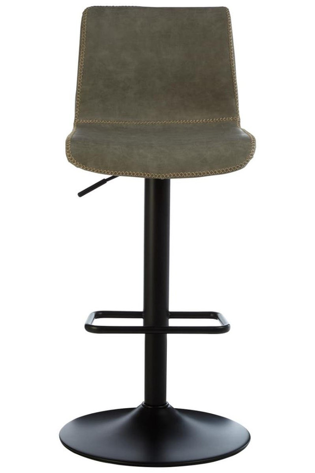 Premier Housewares Dalston Set Of Two High Back Ash Bar Stools