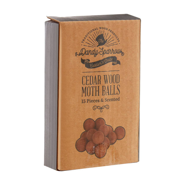 Premier Housewares Dandy Sparrow 15Pc Scented Cedar Balls