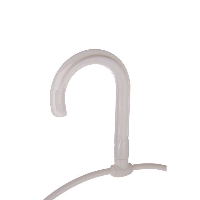 Premier Housewares Dara 3 Tier White Hanging Shower Caddy