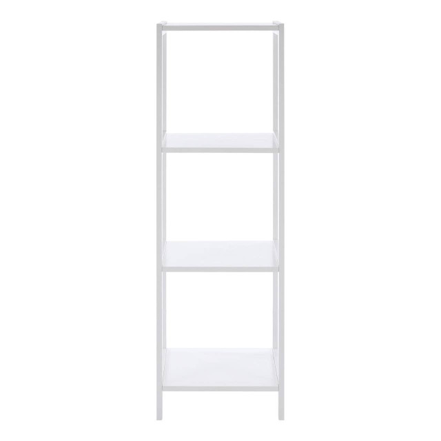 Premier Housewares Dara 4 Tier White Bathroom Shelf