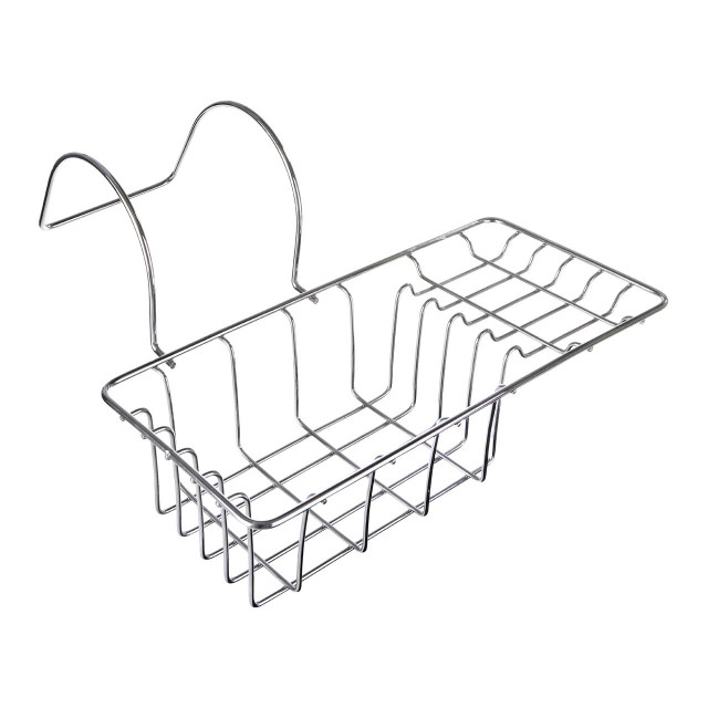 premier housewares Dara Chrome Wire Hanging Bath Caddy