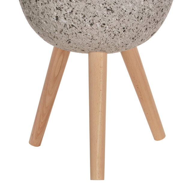 Premier Housewares Darnell Medium Grey Speckled Planter