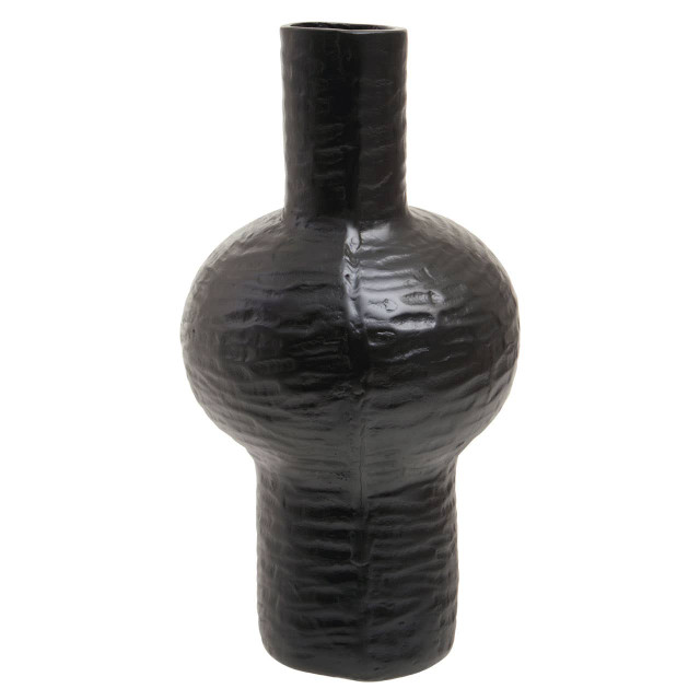 Premier Housewares Deomali Large Abstract Black Finish Vase