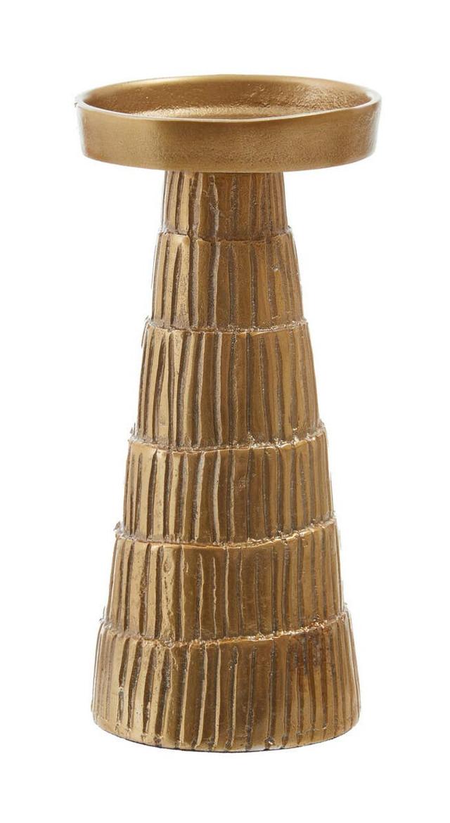 premier housewares Deomali Small Gold Finish Candle Holder