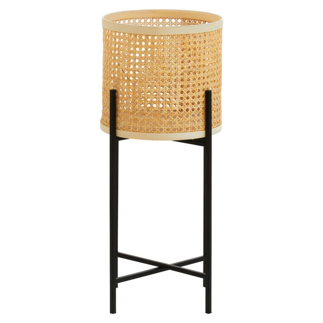 premier housewares Depok Large Rattan Planter with Metal Stand