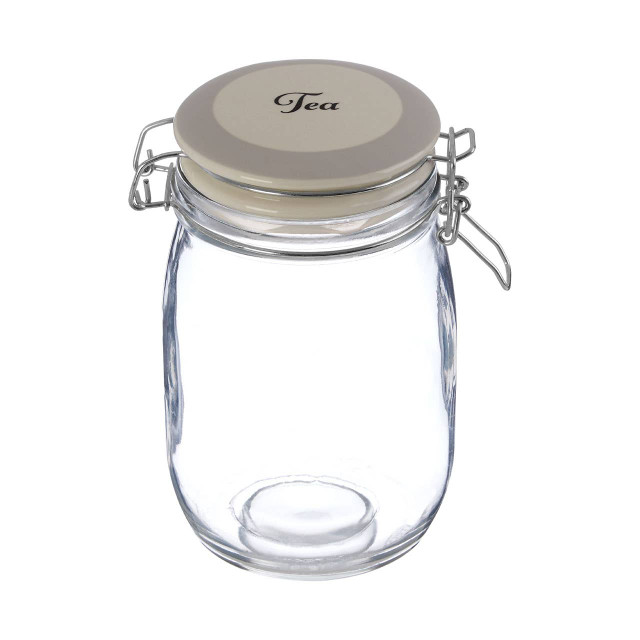 premier housewares Diego Tea Glass Storage Jar 1000ml