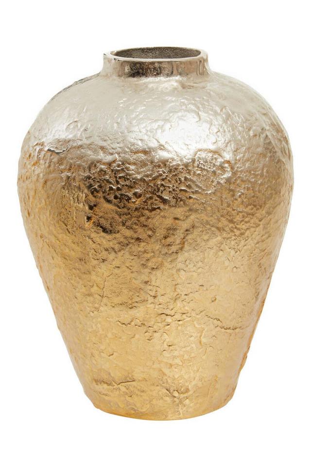 Premier Housewares Dion Large Ombre Silver And Gold Finish Vase