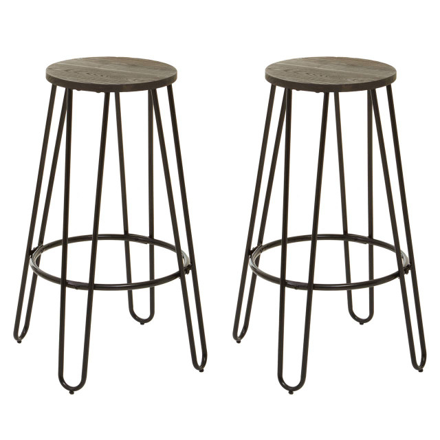 Premier Housewares District 3 Piece Bar Table And Stool Set