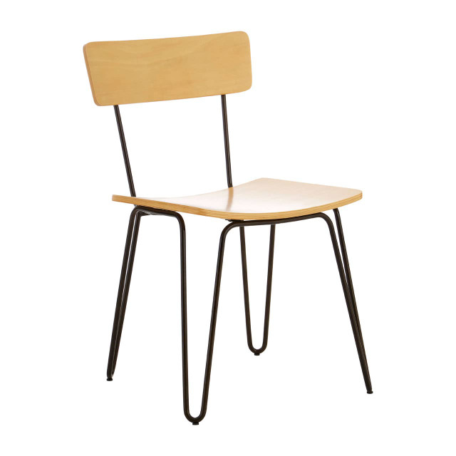 Premier Housewares District Chair With Hairpin Legs