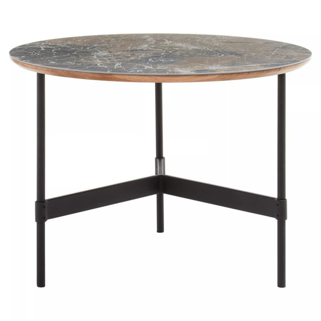 premier housewares Doha Coffee Table With Round Top