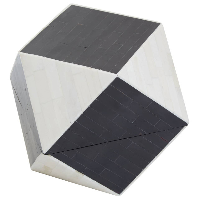 Premier Housewares Donato Black And White Large Trinket Box