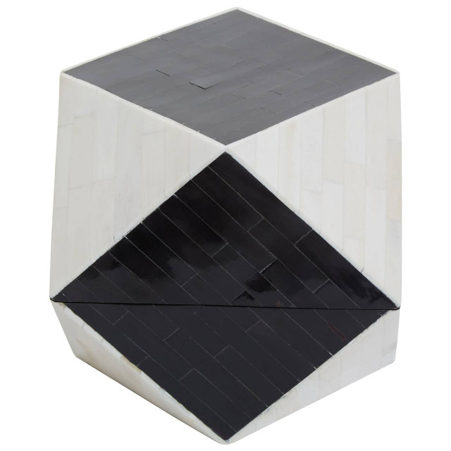Premier Housewares Donato Black And White Large Trinket Box