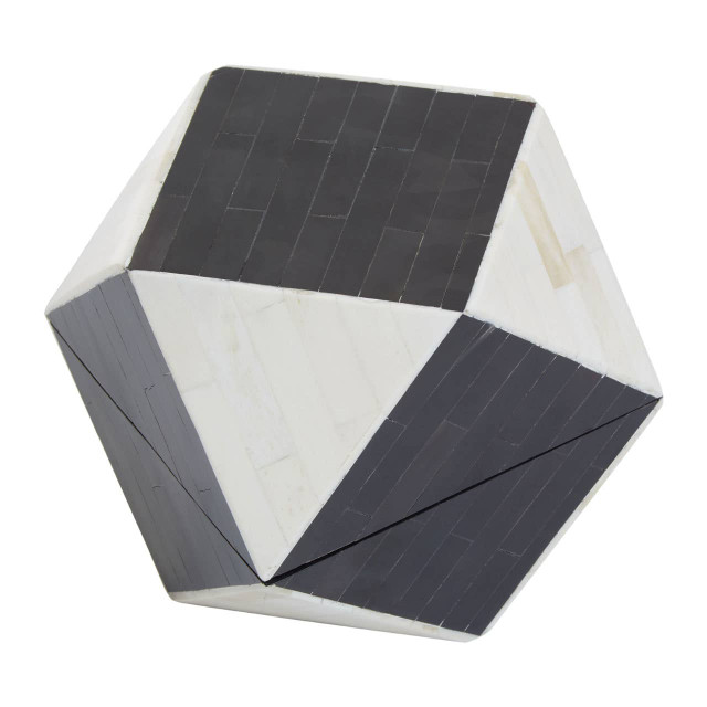Premier Housewares Donato Black And White Small Trinket Box