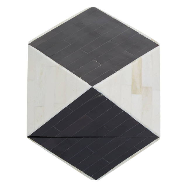 Premier Housewares Donato Black And White Small Trinket Box
