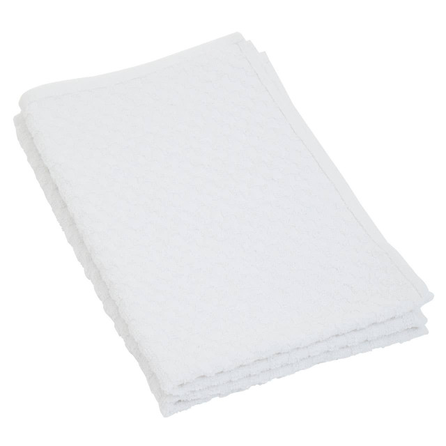 Premier Housewares Doro Set Of 3 White Terry Tea Towels