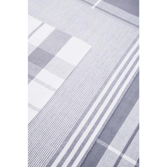 Premier Housewares Doro Set Of Three Grey And White Tea Towels