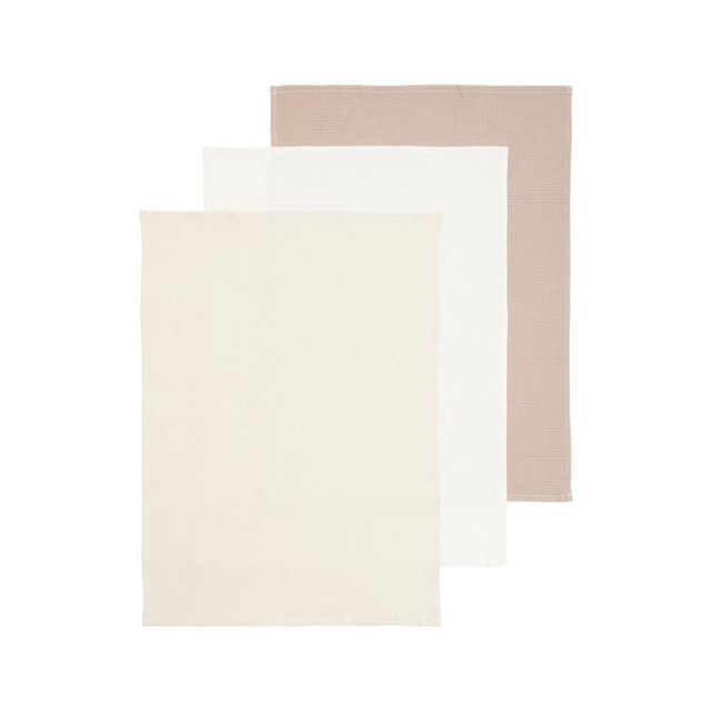 premier housewares Doro Set Of Three Waffle Tea Towels