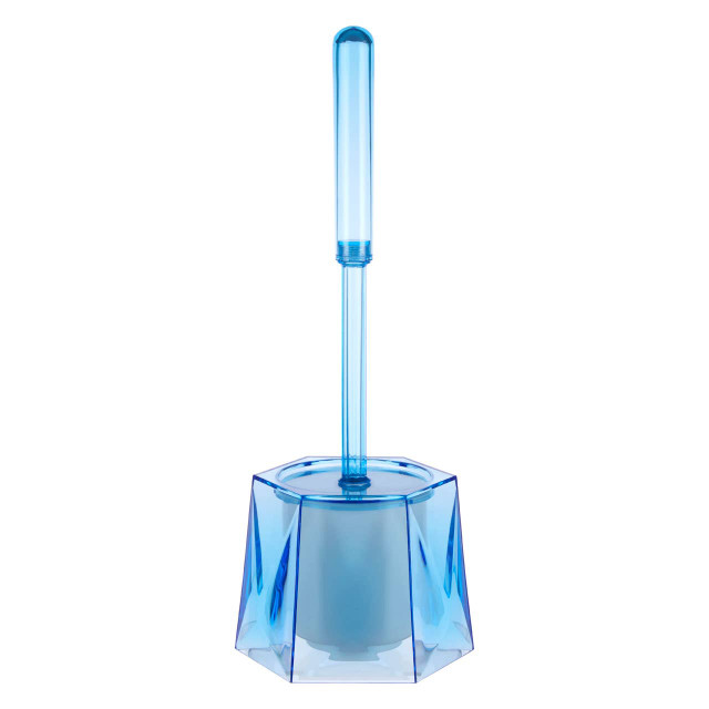 premier housewares Dow Blue Acrylic Toilet Brush Holder