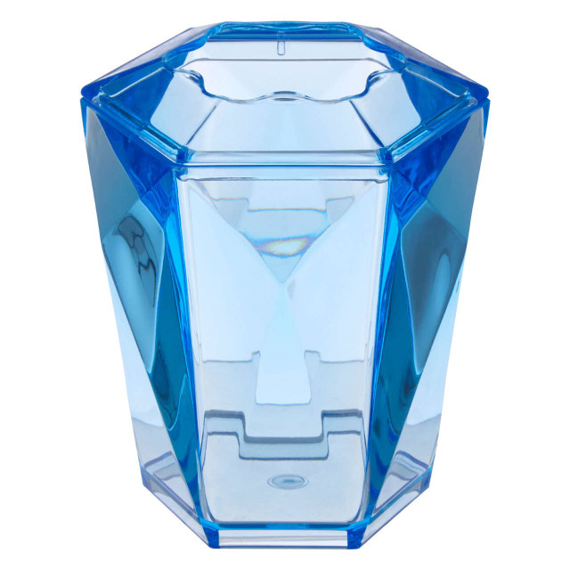 premier housewares Dow Blue Acrylic Toothbrush Holder