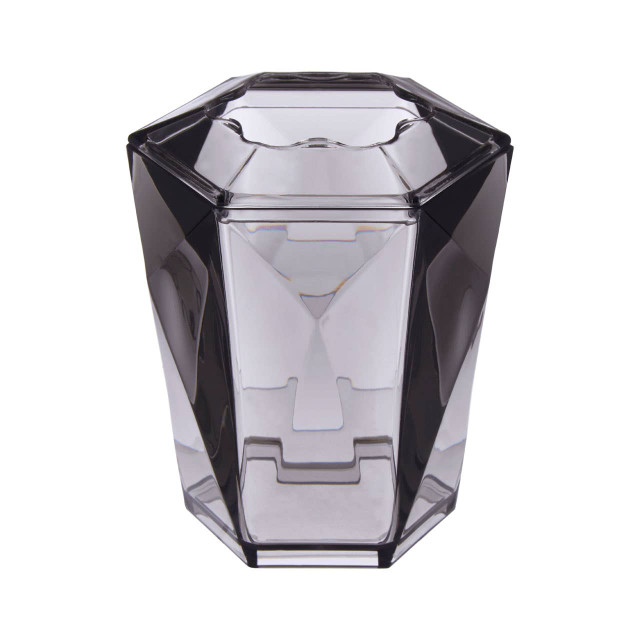 premier housewares Dow Grey Acrylic Toothbrush Holder