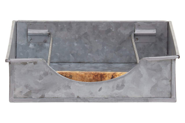 Premier Housewares Drummond Galvanised Steel Napkin Holder