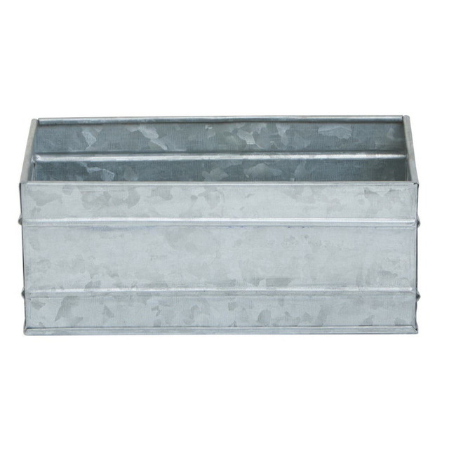 premier housewares Drummond Rectangular Galvanised Steel Tissue Box