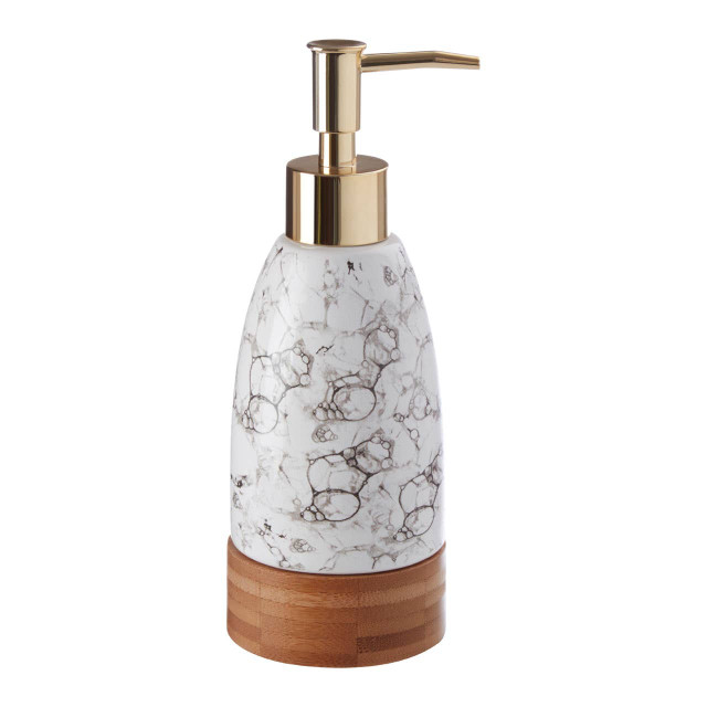 Premier Housewares Earth 3 Piece Marble Print Bathroom Set