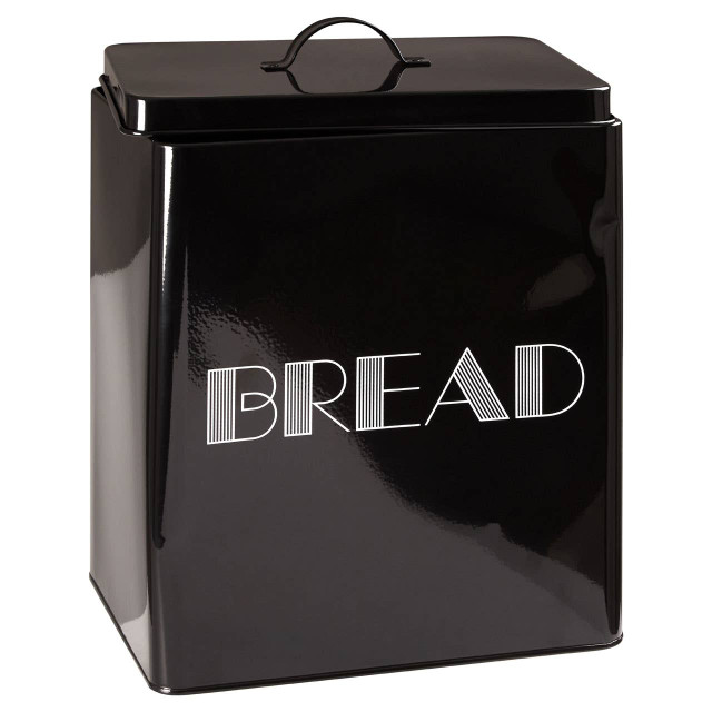 Premier Housewares Easton 5 Piece Black Kitchen Storage Set