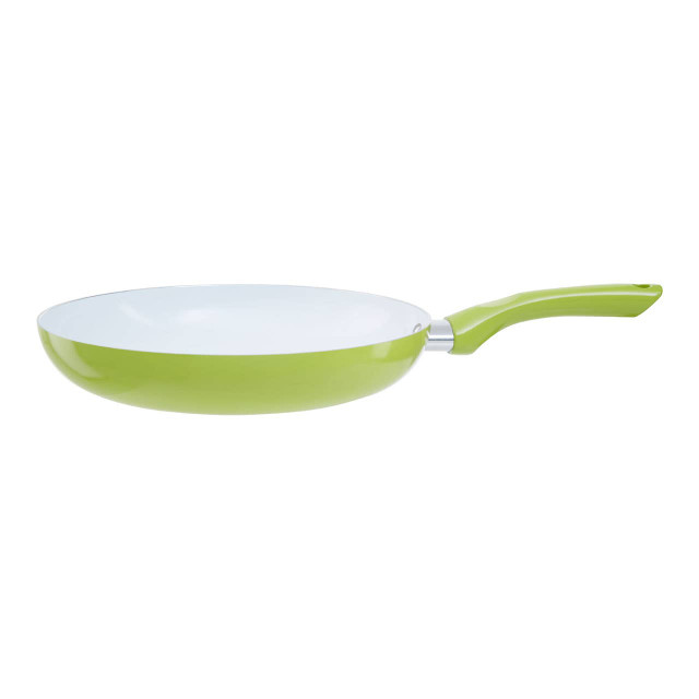 premier housewares Ecocook 28cm Lime Green Frying Pan with Ceramic Coating
