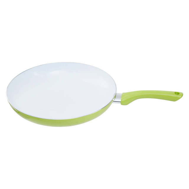 premier housewares Ecocook 30cm Lime Green Frying Pan with Ceramic Coating