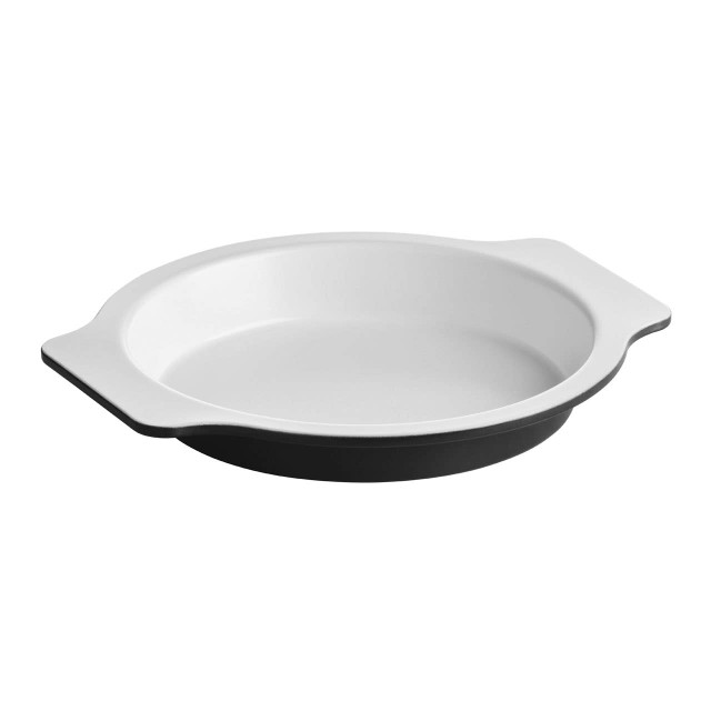Premier Housewares Ecocook Black Round 27cm Baking Dish With Handles