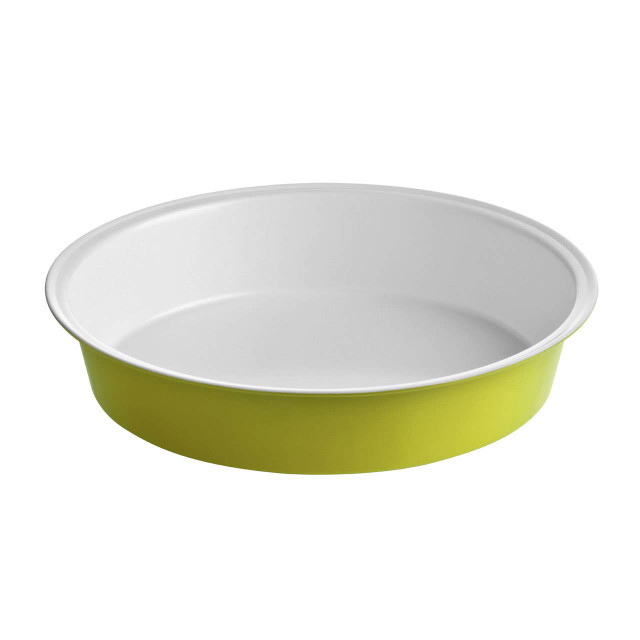 premier housewares Ecocook Lime Green and White Cake Tin