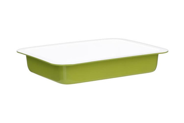 Premier Housewares Ecocook Lime Green Rectangle Roasting Dish