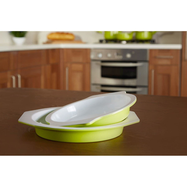 Premier Housewares Ecocook Lime Green Round Cake Tin
