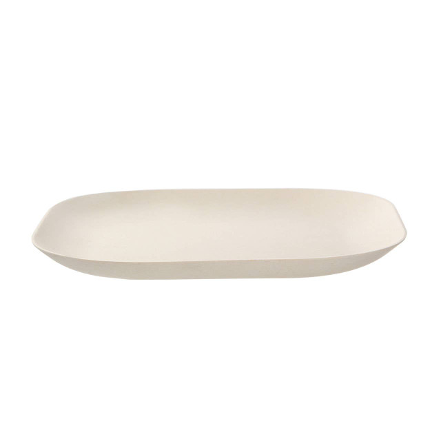 Premier Housewares Eden Cream Bamboo Fibre Dinner Plate
